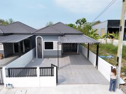 บ้านเดี่ยวชั้นเดียว หน้าม.รินลดา ไฟแดงมาบโป่ง w3 บ้านเดี่ยวชั้นเดียว หน้าม.รินลดา ไฟแดงมาบโป่ง w3